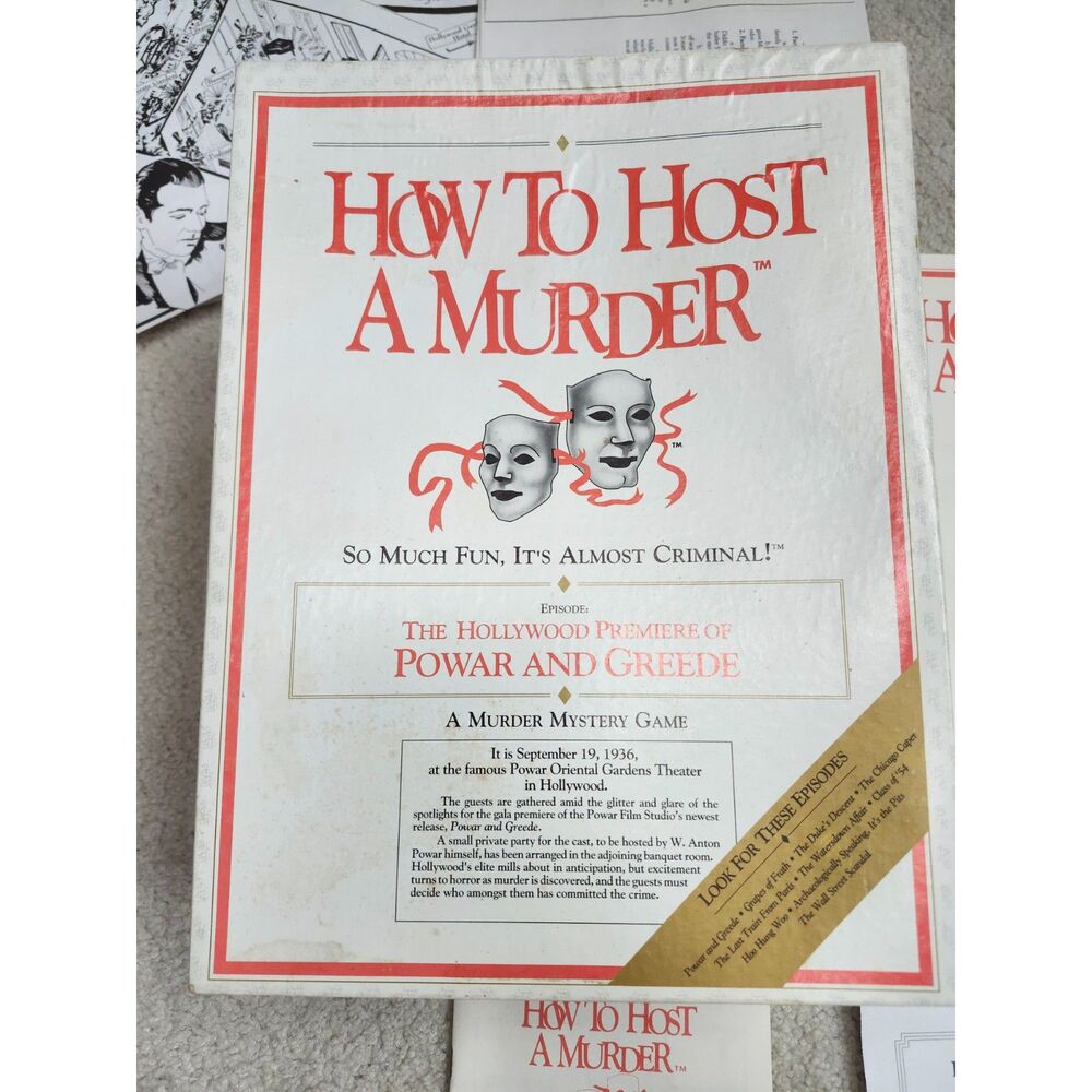 How to Host a Murder – Episode: The Hollywood Premiere of Powar and Greede